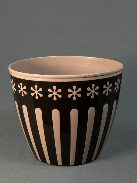 Горшок для цветов Валенсия (1,7) бежево-коричневый